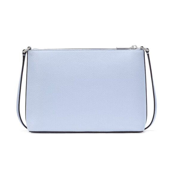 New Kate Spade Leila Crossbody Pebble Leather Serenity - Picture 5 of 5